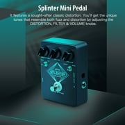 JOYO JF-21 SPLINTER Distortion Guitar Effect Pedal 2 Modes with Clipping Circuits