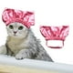 thumbnail image 2 of Gorro de ducha para mascotas - Elástico ajustable, a prueba de agua, para el baño de perros pequeños y gatos, 2 of 4