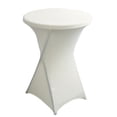 thumbnail image 1 of Lynbm Table Cover Protector 43.3X23.6 Inch Spandex Round Tablecloth, Cocktail Blue Table Covers, Fitted Stretch Tablecloth for Wedding Banquet Party Birthday, 1*Cocktail Tablecloth Living Room Decor, 1 of 6