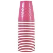 JAM Paper Plastic Cups, 12 oz, Fuchsia Pink, 20 pack by JAM Paper & Envelope