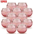 thumbnail image 3 of Portavelas De Cristal De Mercurio, Candelero Votivo, Centros De Mesa Para Bodas, Fiestas, Decoración Del Hogar, Regalo 12 Uds. seitruly HA022729-00, 3 of 7