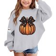 thumbnail image 6 of Hoodie for Kids Dqueduo Children's Halloween Prints Casual Loose Fleece Lined Long Sleeve Round Neck Hoodie Sweatshirt For Kids, 6 of 8