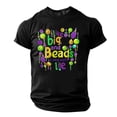 thumbnail image 2 of Casual Summer Tops Carnaval Impreso de Manga Corta Cuello Redondo, Poliéster Ligero para la Fiesta de Verano de Primavera, 2 of 9