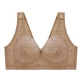 thumbnail image 3 of Aofany Women's Plus Size Push Up Bra Comfortable Full Coverage Wireless Bras for Women, Shaping Wire Free Everyday Bra with Wide Straps, 3 of 4