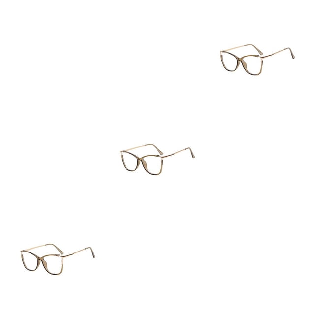 Sonducket Gafas de ojo de gato Retro Anti luz azul transparente lente acrílica lectura lujo marco grande gafas para verde óptico Type1 NO1