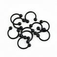 thumbnail image 6 of jiaroswwei 10Pcs Stainless Steel Horseshoe Bar Lip Nose Ear Ring Stud Body Piercing Set, 6 of 8