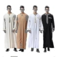 thumbnail image 1 of Men Mu S Robe Kaftan Dubai Tunic Top Blouse Thobe Clothes, 1 of 3