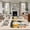 Cream, variant on Kitchen Mats for Floor 3x5 Ft, Easter Eggs Non Slip Area Rugs for Kitchen Bedroom Entryway, Rabbit Spring Botanical Wildflowers Bunny Blue Washable Carpet Runner Rug Floor Mats for Bedroom