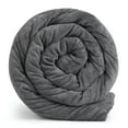 thumbnail image 1 of Hush Classic Couverture Pondérée 15 lb. Jumeau 60 Po x 80 Po avec Housse de Couette, Gris, 1 of 10