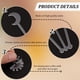 thumbnail image 3 of 30 agitadores acrílicos para bebidas, cócteles, café, café, cake pops y más. 3 diseños diferentes., 3 of 9