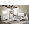 thumbnail image 4 of ACME Haiden Rectangular Wood 6-Drawer Bedroom Dresser in White, 4 of 5
