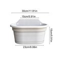 thumbnail image 3 of Wall Mounted Plastic Planter Balcony Railing Hanging Pot Fence Mount Garden Container Light Gray, 3 of 6