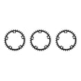 thumbnail image 3 of Wosthever Juego de bielas de bicicleta plegable de aleación portátil elegante anodizado profesional 110BCD bielas de bicicleta al aire libre parte de 34T 3piezas Wosthever CBP229112, 3 of 6