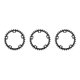 thumbnail image 5 of Juego de bielas de bicicleta Greeniant aleación portátil 110BCD 34T 3Conjunto, 5 of 6