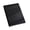 Black, variant on Lynono PU1eatherNotebook Business Notepads with Side Pen Slots 200 Sheets Wide Lined