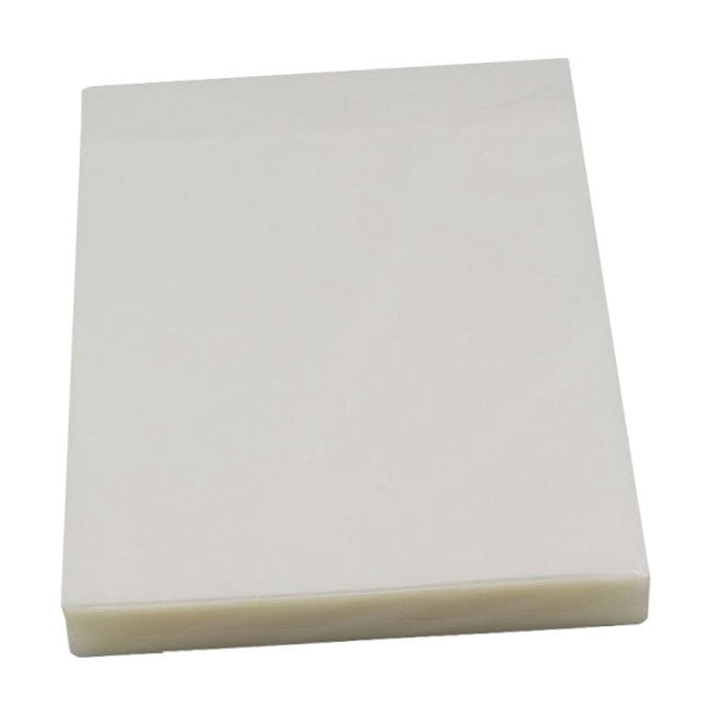 Masteelf 100 Pcs Laminating Pouches Photo Sealing Film Size 7 White