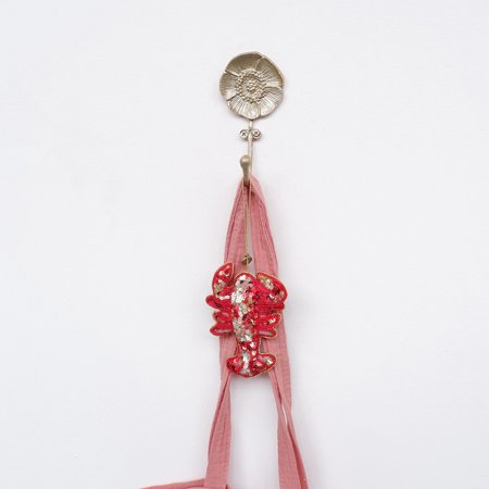 

Brass Mia Poppy Wall Hook