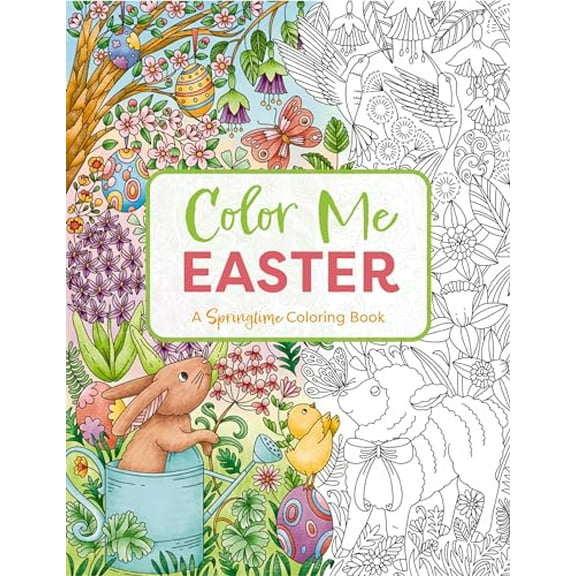 Pre-Owned Color Me Easter: An Adorable Springtime Coloring Book, 9781400340712, 1400340713, Paperback,