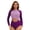 Couleur 02, variante sur Top-kevin Maillot de Bain une Pièce à Manches Longues pour Femmes, Maillot Dermoprotecteur, Couvrant, Couvrant