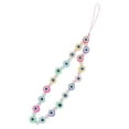 thumbnail image 2 of CIMAXIC 1Pc Phone Pendant Polymer Clay Lanyard Phone Hanging Rope Eye Design Lanyard,7.09"X0.35"X0.2", 2 of 4