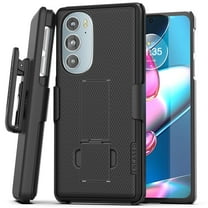 Encased DuraClip for Motorola Edge Plus Belt Clip Case (2022) Ultra Slim Cover with Holster for Moto Edge  (Black)