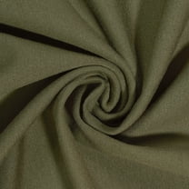 Ponte De Roma Nylon-Rayon Stretch Knit Fabric 60" Wide Many Colors Rayon Nylon Spandex Soft BTY (Army Green)