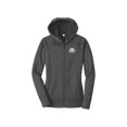 thumbnail image 1 of Gravity Outdoor Co Sweat à Capuche Femme en Polaire - Logo Blanc - Gris Fer - Large, 1 of 1