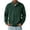 11-Army Green, variant on LEKWK Men's Full Zip Up Hoodie Jacket Heavyweight Warm Sweatshirt Plaid Flannel Lined Hooded Outerwear with Pockets Casual Relaxed Fit Thermal Coat for Fall Winter Work