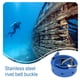 thumbnail image 3 of Cinturón de lastre para buceo Eigraketly 1,3 m antideslizante azul, 3 of 6