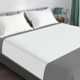 thumbnail image 1 of Siabc - Alèses pour Incontinence Lavables et Imperméables pour Adultes et Enfants, Protège-Matelas Réutilisable Alèses Rentrables à Séchage Rapide, Convient au Lit Très Grand, 36 Pouces x 76 Pouces, Blanc, 1 of 4