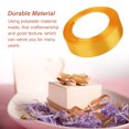 thumbnail image 1 of Gift Ribbon Wedding Decorations Clothes Making Supply DIY Craft Accessories Light-weight Polyester Ribbons for Ornaments Golden 16, 1 of 7