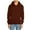 Brown, variant on Boys and Girls Hoodies & Sweatshirts Long Sleeve Pullover Solid Casual Outerwear Cozy Lined Hooded Sweater for Toddler To Tee Cape Cod Sweatshirt Kids Solid Color Pleated Sleeve Long Hoodie Youth