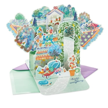 Hallmark Pop-Up Mother's Day Card for Mom (Magical Garden)