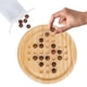 thumbnail image 3 of Juego de solitario de madera Gothink Solid Wood con 33 canicas, 3 of 9