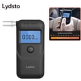 thumbnail image 2 of Lydsto Alcoholímetro portátil de alta precisión para conductores ebrios Pantalla LCD/alarma audible/conmutación de tres unidades/brea digital de respuesta rápida, 2 of 5