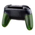 thumbnail image 3 of eXtremeRate Transparent Clear Green Replacement Handle Grips for Nintendo Switch Pro Controller, DIY Hand Grip Shell for Nintendo Switch Pro - Controller NOT Included, 3 of 7