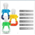 Baby Fresh Fruit Food Feeder Pacifier (3 Pack) Training Massaging Toy