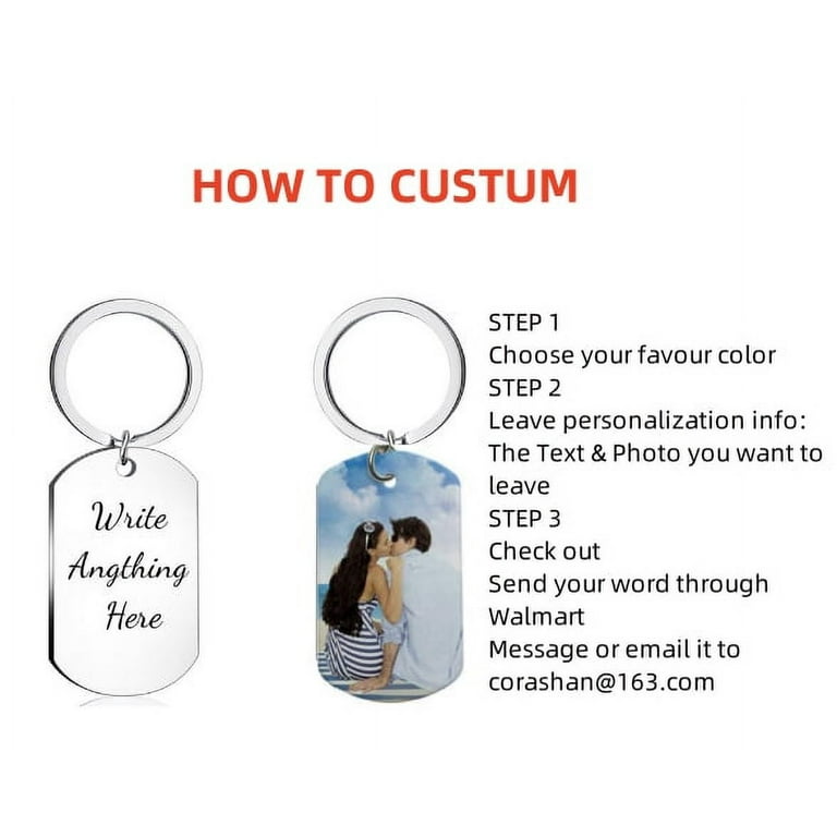 Personalized keychains walmart deals