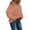 Pink, variant on Women's Off The Shoulder Hollow Knit Pullover Sweater, Loose Lightweight Soft Breathable V Neck Long Sleeve Solid Color Top for All Seasons Casual Wear, Layering Comfort and Versatile Styling Beige L