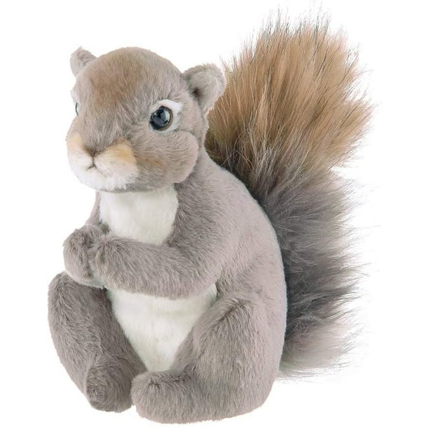 Bearington Lil' Peanut Plush Stuffed Animal Squirrel, 7 inch