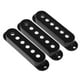 thumbnail image 2 of 6 Piezas Cubre Pastillas Negras, Blancas Funda de Bobina para Principiantes Producción Instrumentos Musicales, 2 of 9