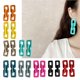 thumbnail image 3 of Pendientes de cadena gruesa Pendientes de cadena de eslabones multicolores Pendientes colgantes de cadena, 3 of 5