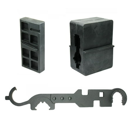 GHP 3lbs A2 Upper and Lower Receiver Vise Block Set w Armorer's