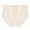 White, variant on Ashirexll Womens Underwear Solid Color Plus Size Lightweight Plastic Version Seamless Soft Breathable Comfortable Underwear Beige 4XL