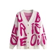thumbnail image 1 of Pisexur Veste pour Femmes, Cardigans à devant Ouvert, Trenchs, Vestes d'Automne, Cardigan Décontracté pour Femmes à Imprimé Léopard, Col en V, Tricoté, à Boutons, à Manches Longues, Chandail, Haut, Manteau, Haut, 1 of 3