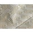thumbnail image 3 of Ambesonne Geometric Quilted Coverlet 3 Pcs, Nude Tones Art Deco Print, Queen Size, Warm Taupe Pale Sepia, 3 of 4