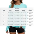 thumbnail image 2 of hotojiny Rash Guard for Women UPF 50+ UV Sun Protection Swim Shirt Beach Surfing Long Sleeve Shirts for Women with Thumb Hole, 2 of 6