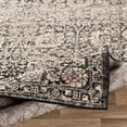 thumbnail image 4 of City Light Black 6'7" x 9' Modern Rectangle Area Rug, 4 of 6