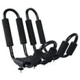 Costway 2 Pair Canoe Boat Car SUV Truck Top Mount Carrier J Cross Bar