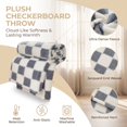 thumbnail image 2 of Throw Blanket, Soft Plush Flannel Blanket for Couch, Thick Comfy Blankets & Throws, 28x39 Inch Warm Cozy Microfiber Throw by MPOISVA, 2 of 7